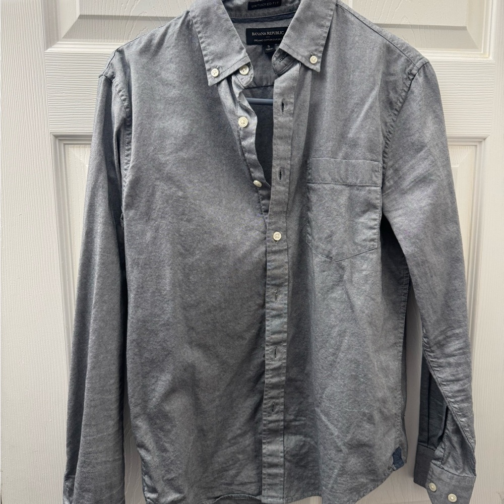 Banana Republic 100% Organic Cotton Oxford Shirt
